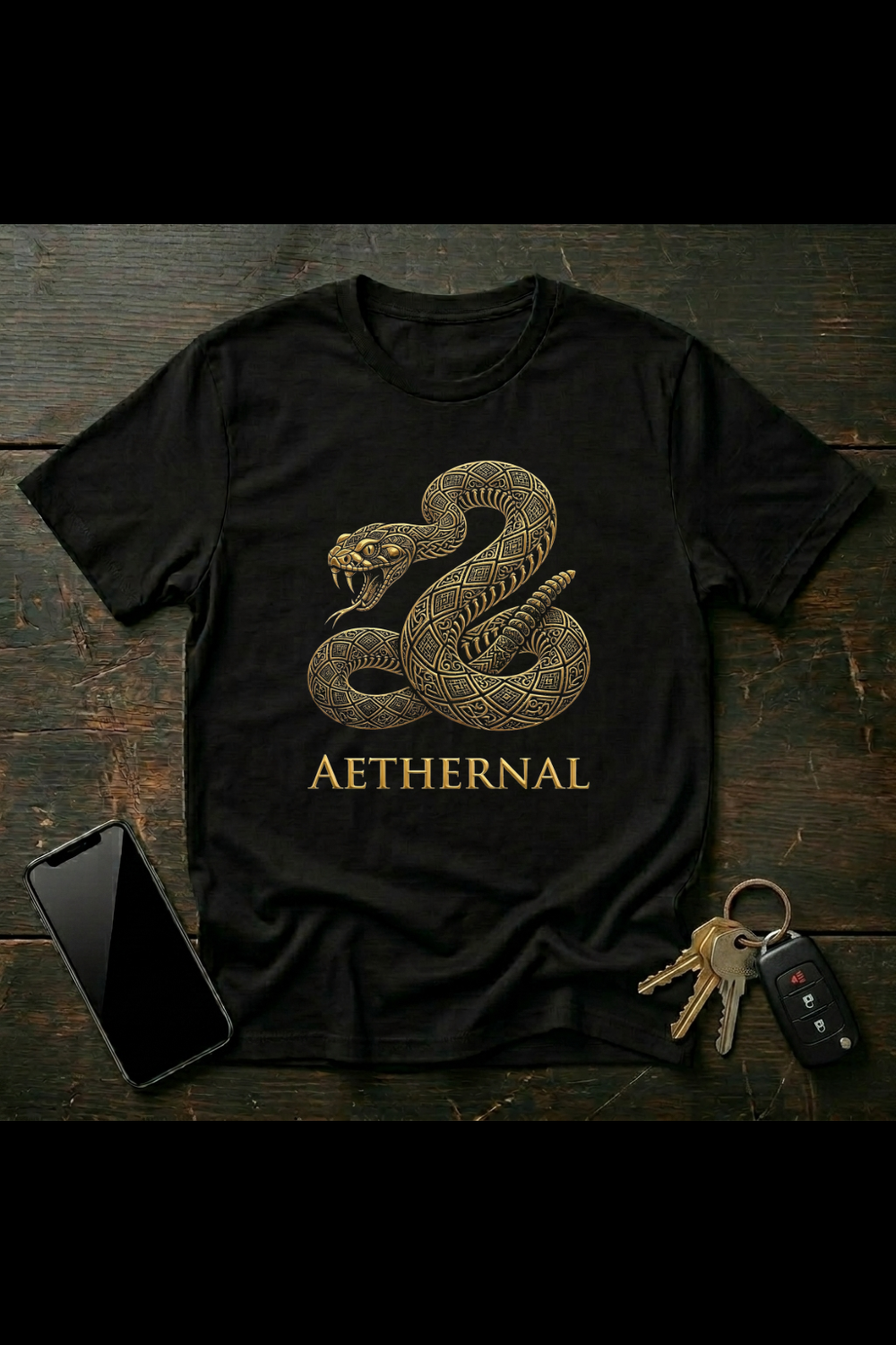 Decorative Diamondback Rattlesnake Archetype | AETHERNAL