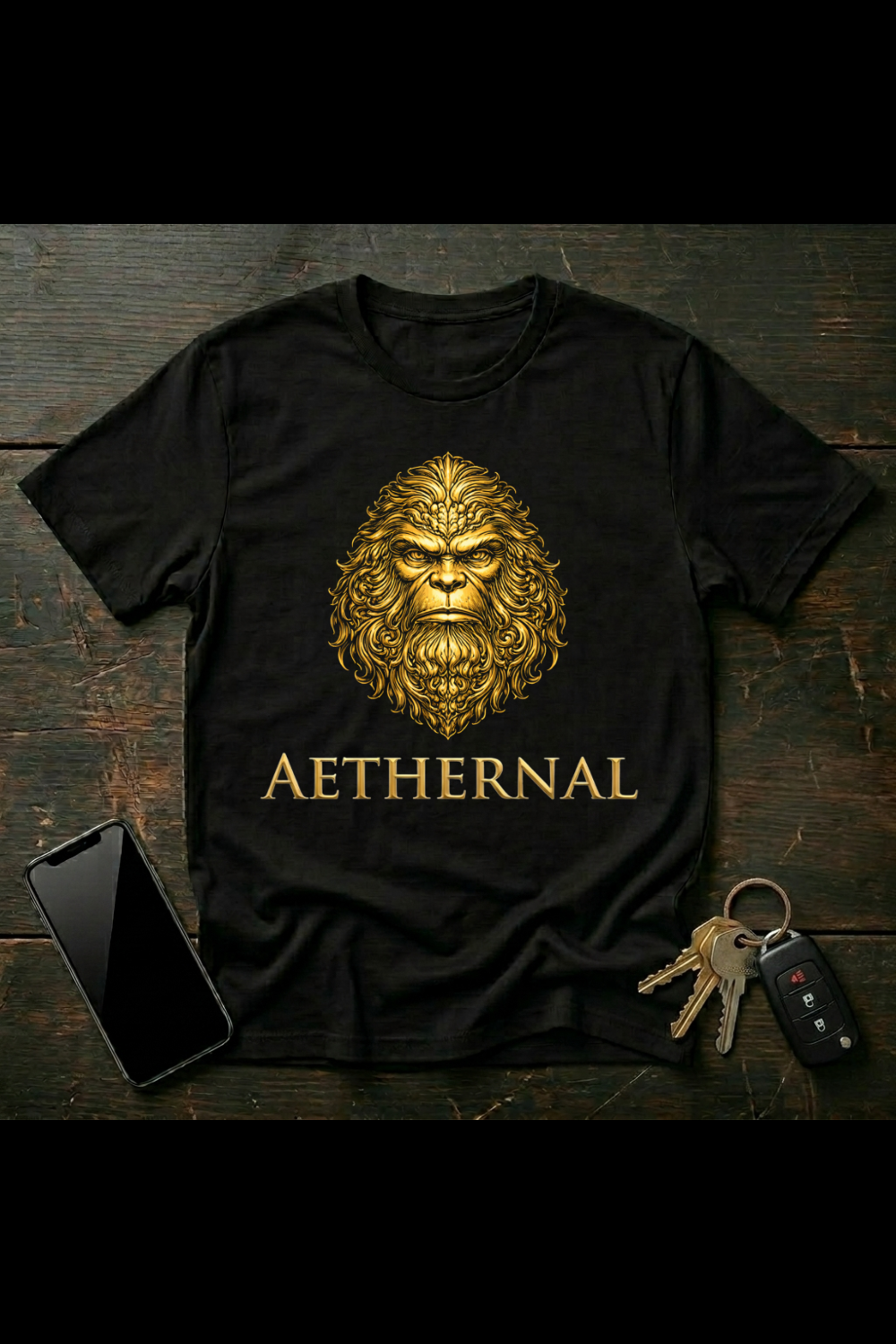Old Man of the Forest | Bigfoot Archetype Illustration | AETHERNAL