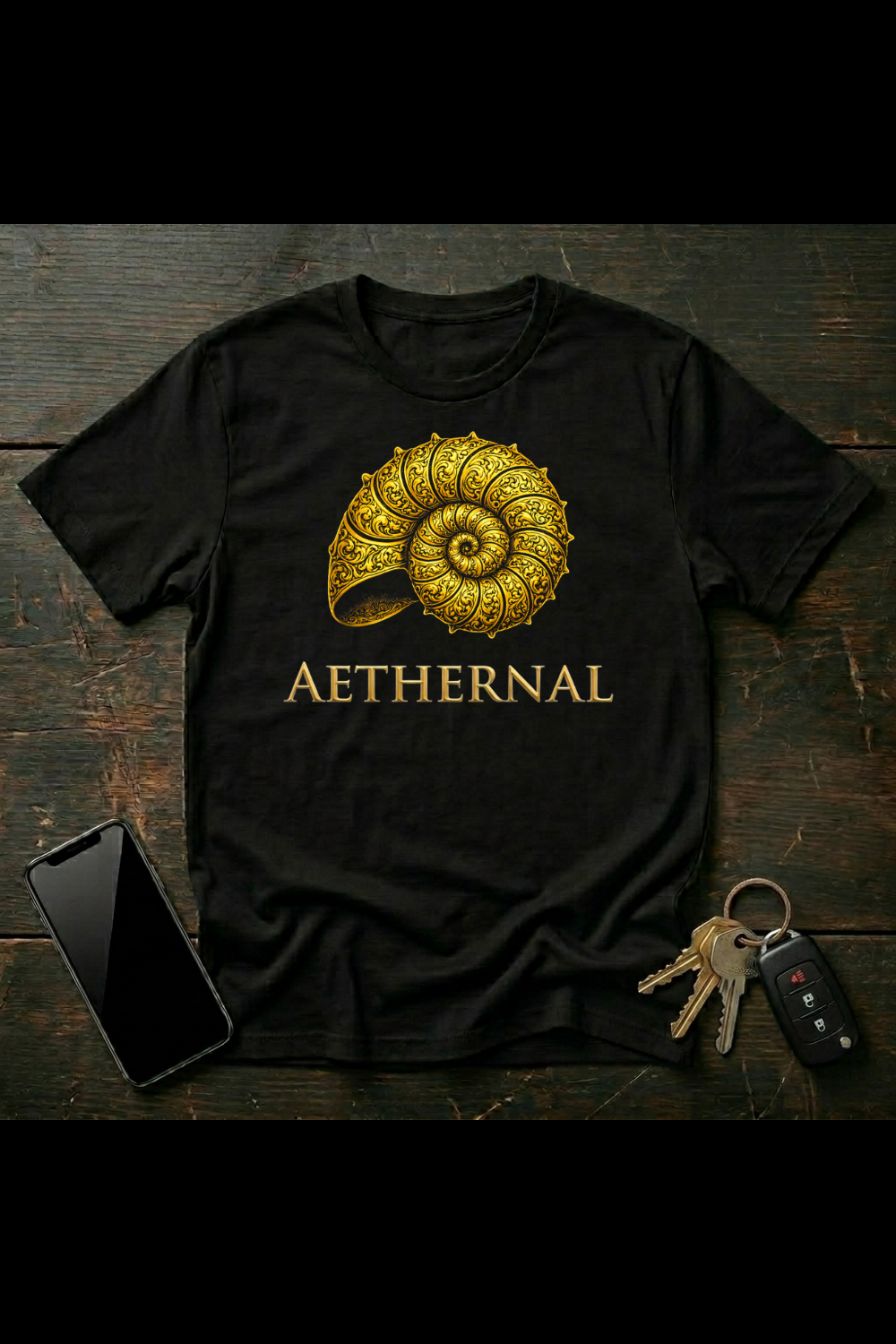 Ornamental Nautilus Relic | AETHERNAL