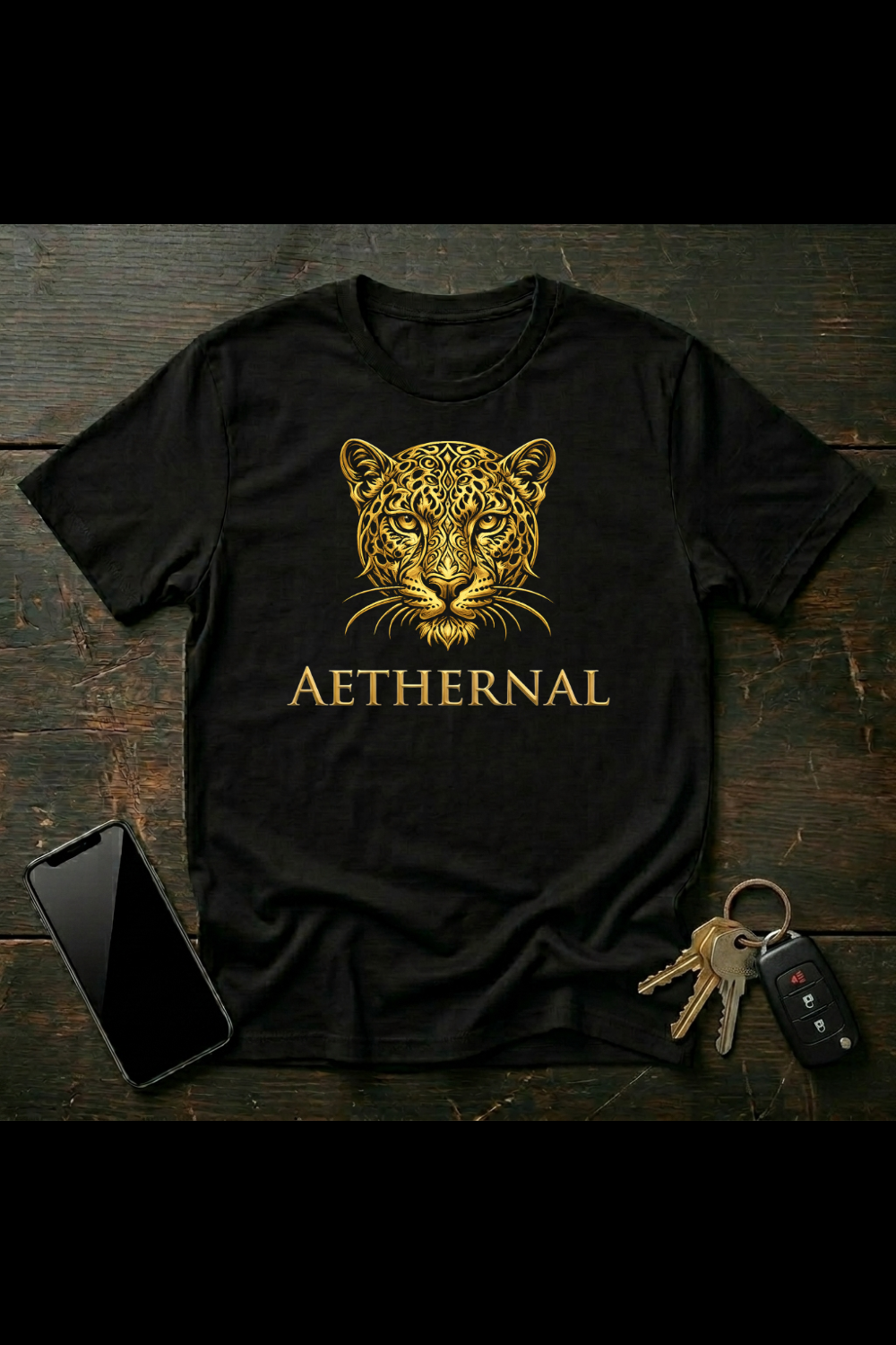 Ornate Leopard Guardian Sigil | AETHERNAL