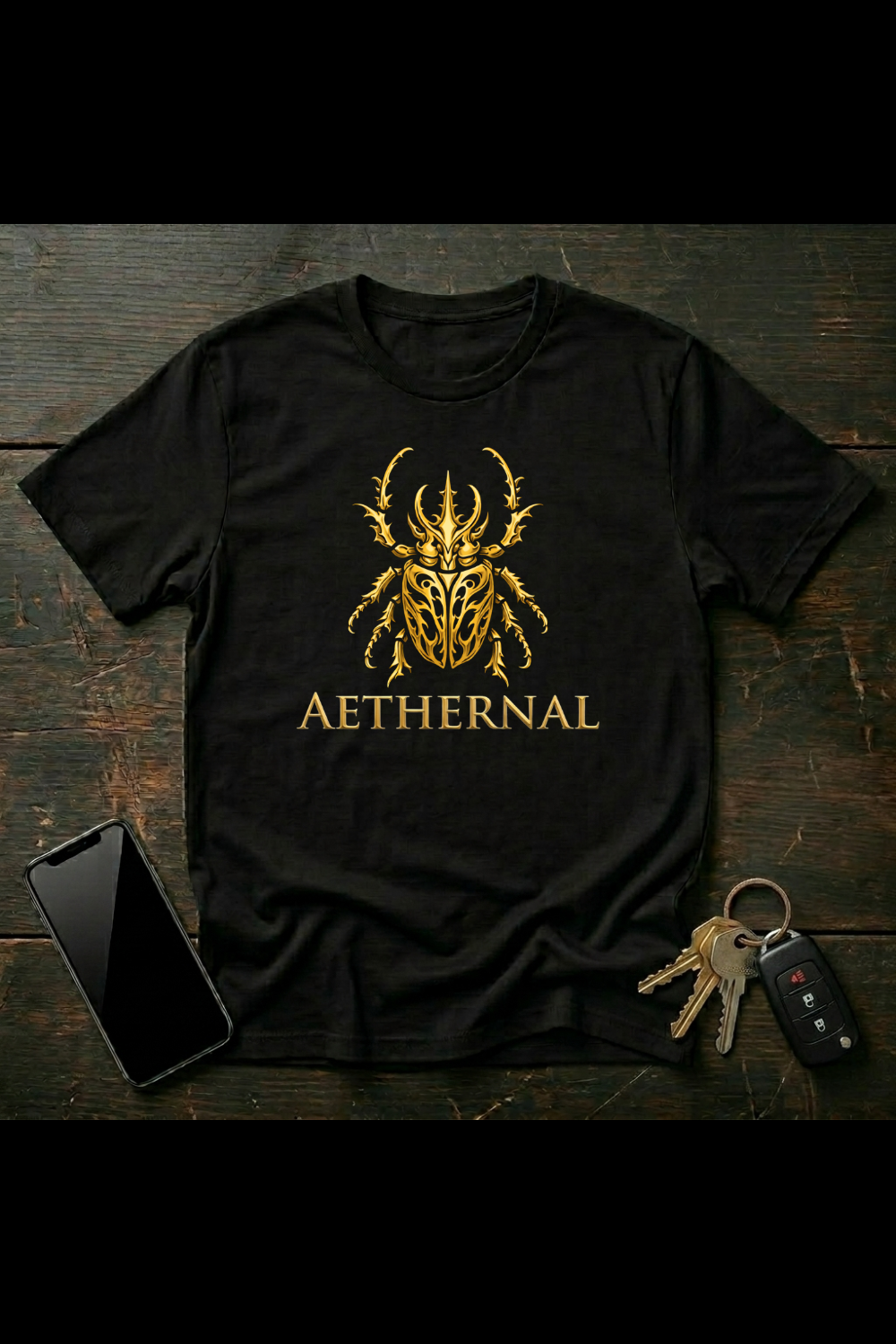 Golden Goliath Beetle | AETHERNAL